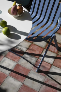 MELIK - Round powder coated steel table by BABEL D - view 3